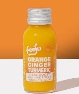 Turmeric Shot – Vit. D3 & C Orange Ginger Turmeric